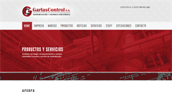 Desktop Screenshot of garlascontrol.com